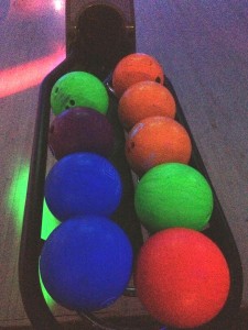 bowling balls